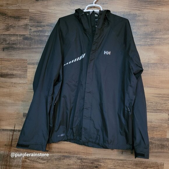 Helly Hansen Helly Tech Windbreaker Jacket XXL Zip Pockets Outdoor Gorpcore
